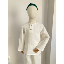 Uhde Store Erkek Çocuk Ikili Müslin Takım Umre Takımı