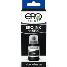 Ero Print EPSON EcoTank L8180 Muadil Siyah Mürekkep 70ML