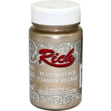 Başcılar Rich Multi Surface Titanium 2526 Şampanya Metalik 90 cc