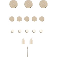 Depolife Dremel Vb Uyumlu 16 Parça Keçe Mandren Seti