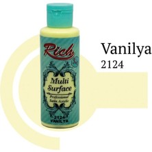 Başcılar Rich Multi Surface 2124 Vanilya Akrilik Boya 120 cc