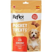 Reflex Plus Pocket Treats Deri ve Tüy Bakımı Için Köpek Ödül Maması 70 gr 1 Adet