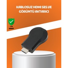 Eco Lounge Yazılım Gerektirmeyen Kablosuz Mirroring Adaptörü – 1080P Hd Görüntü Kalitesi