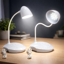 TAREZ GP- 815 Şarj Edilebilir Masa Lambası, Dokunmatik Tuş, 3 Kademe Aydınlatma, Çalışma Masa Lambası