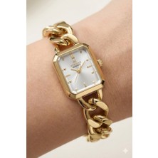 Reward Kadın Kol Saati | 20 mm Altın Renk Çelik Kasa ve Kordon, Mineral Cam