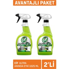 Cif Ultra Anında Etki 2 x 1025 ml 3 Adet