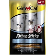 Gimcat Sticks Kitten Hindili Kedi Ödül Çubuğu 1 Adet 3x3 gr