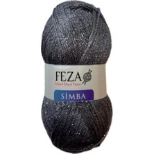 Feza Group Feza Simba Simli Bambu El Örgü Ipliği – 100 gr – 230 M (%85 Bambu %15 Sim)
