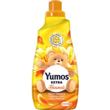 Yumoş Çamaşır Yumuşatıcısı Extra Konsantre Hanımeli 1440 ml 60 Yıkama 4 Adet