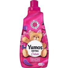 Yumoş Çamaşır Yumuşatıcısı Extra Konsantre Orkide 1440 ml 60 Yıkama 4 Adet