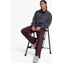 Converse Loose Fit Sneaker Patch Half Zip Erkek Siyah Sweatshirt