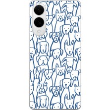 Manitoba Samsung Galaxy S25 Edge Uyumlu Baskılı Yumuşak Silikon Şeffaf Telefon Kılıfı