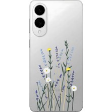 Manitoba Samsung Galaxy S25 Edge Uyumlu Baskılı Yumuşak Silikon Şeffaf Telefon Kılıfı