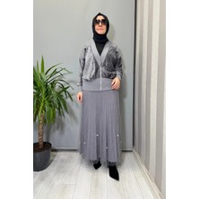 Ghisa Hırka Gri 26KÖRHRK3353