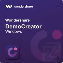 Wondershare DemoCreator (Win/MAC) - 1 Cihaz 1 Yıl Abonelik Kodu