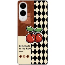 Manitoba Samsung Galaxy S25 Edge Uyumlu Baskılı Yumuşak Silikon Şeffaf Telefon Kılıfı