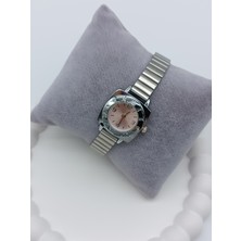 Lagül Aksesuar 316L Çelik Kararmaz Ayarlanabilir Kordon Silver Renk Kadın Saat