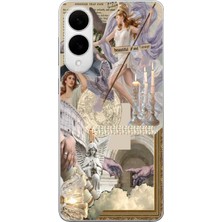 Manitoba Samsung Galaxy S25 Edge Uyumlu Baskılı Yumuşak Silikon Şeffaf Telefon Kılıfı