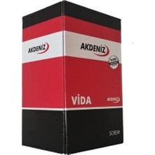 Akdeniz Alçı Levha Vida 3,5×25 – 1000 Adet | Alçıpan Bağlantı Vidası