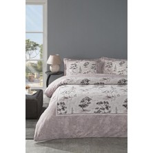 Özdilek Çift Kişilik Ranforce Nevresim Takımı Toile De Jouy Pudra