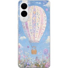 Manitoba Samsung Galaxy S25 Edge Uyumlu Baskılı Yumuşak Silikon Şeffaf Telefon Kılıfı