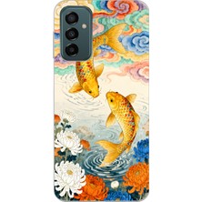 Manitoba Samsung Galaxy M13/M23 Uyumlu Baskılı Yumuşak Silikon Şeffaf Telefon Kılıfı