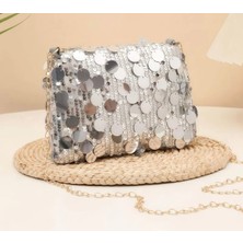 Bacoss Büyük Payetli Omuz Çantası ( BC-1268 )