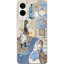 Manitoba Samsung Galaxy S25 Edge Uyumlu Baskılı Yumuşak Silikon Şeffaf Telefon Kılıfı