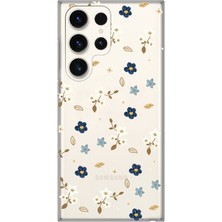 Manitoba Samsung Galaxy S25 Ultra Uyumlu Baskılı Yumuşak Silikon Şeffaf Telefon Kılıfı