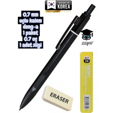 Dong-A 0,7 mm Uçlu Kalem 1 Paket 0.7 Uç 1 Adet Silgi