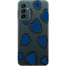 Manitoba Samsung Galaxy M13/M23 Uyumlu Baskılı Yumuşak Silikon Şeffaf Telefon Kılıfı