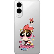 Manitoba Samsung Galaxy S25 Edge Uyumlu Baskılı Yumuşak Silikon Şeffaf Telefon Kılıfı