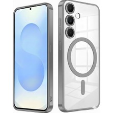 Kip GSM Samsung Galaxy A35 Uyumlu Kılıf Magsafe Şarj Destekli Kamera Lens Koruyuculu Renkli Yumuşak Kapak
