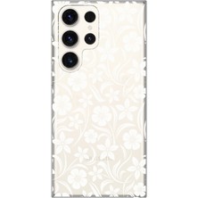 Manitoba Samsung Galaxy S25 Ultra Uyumlu Baskılı Yumuşak Silikon Şeffaf Telefon Kılıfı