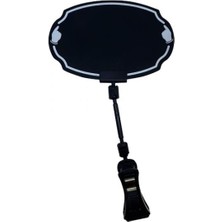 Büyük Mandallı Fiyatlık Elips 50 mm (Pakette 10 Adet)