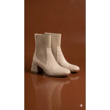 Emienza Lımoges Süet Köşeli Burun Bayan Bot