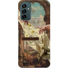 Manitoba Samsung Galaxy M13/M23 Uyumlu Baskılı Yumuşak Silikon Şeffaf Telefon Kılıfı