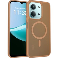 Kip GSM Xiaomi Redmi 15C Uyumlu Kılıf Kamera Korumalı Magsafe Kablosuz Şarj Özellikli Arka Yüzey Kapak