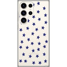 Manitoba Samsung Galaxy S25 Ultra Uyumlu Baskılı Yumuşak Silikon Şeffaf Telefon Kılıfı