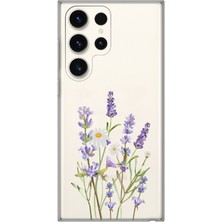 Manitoba Samsung Galaxy S23 Ultra Uyumlu Baskılı Yumuşak Silikon Şeffaf Telefon Kılıfı