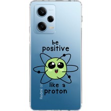 Manitoba Xiaomi Redmi Note 12 Pro 5g Uyumlu Baskılı Yumuşak Silikon Şeffaf Telefon Kılıfı