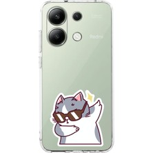 Manitoba Xiaomi Redmi Note 13 Pro 4g Uyumlu Baskılı Yumuşak Silikon Şeffaf Telefon Kılıfı