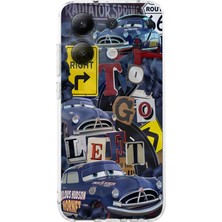 Manitoba Xiaomi Redmi Note 13 Pro 4g Uyumlu Baskılı Yumuşak Silikon Şeffaf Telefon Kılıfı