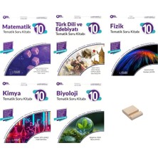 10. Sınıf Joker Matematik Edebiyat Fizik Kimya ve Biyoloji 5li Tematik Soru Bankası