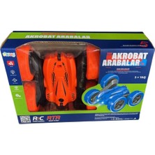 AnDen Toys Uzaktan Kumandalı Şarjlı Işıklı 2.4 Ghz Akrobat Araba