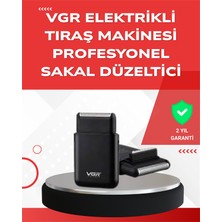Fırsatkolik Abs Gövdeli Süper Ince Elektrikli Sakal Kesici – 45 Dk Kablosuz Kullanım, Yanak Makası Dahil