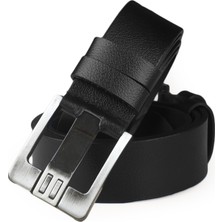 DeepSEA Siyah %100 Hakiki Deri Kalın Dilli Spor Kemer | Kısaltılabilir | Günlük & Spor | Yerli Üretim 1801312