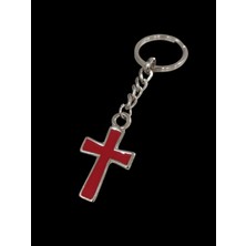 Gossip Team Antik Gümüş Kaplama Vintage Ank Sembol Anahtarlık