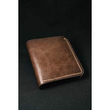 Inkd Deri Dikey Klasik Erkek Cüzdan - Hakiki Dana Derisi - El Işçiliği