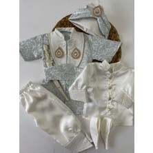 Pileki Baby (Patikli ) Erkek Bebek Giyim , Sünnet Takım Erkek Bebek Kılıçlı Aksesuarlı Mevlüt Kıyafeti